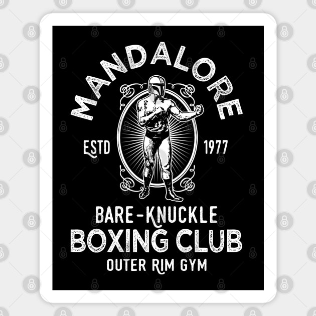 May the 4th : Bare-knuckle boxing 2.0 Magnet by ROBZILLA